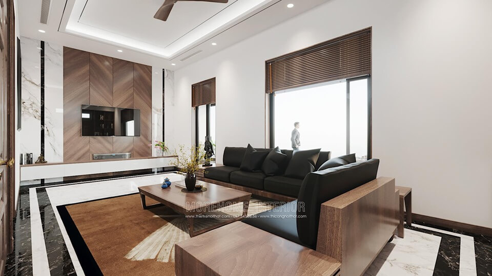 Mẫu sofa gỗ sang trọng